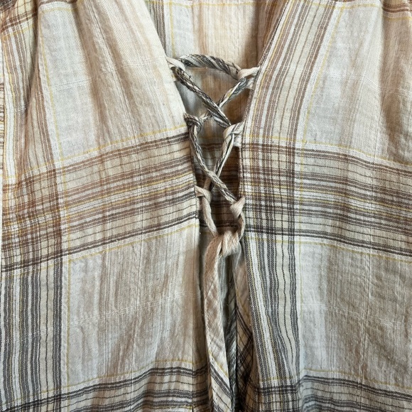 Free People Boho Cotton Blend Dress Size S - Picture 7 of 9